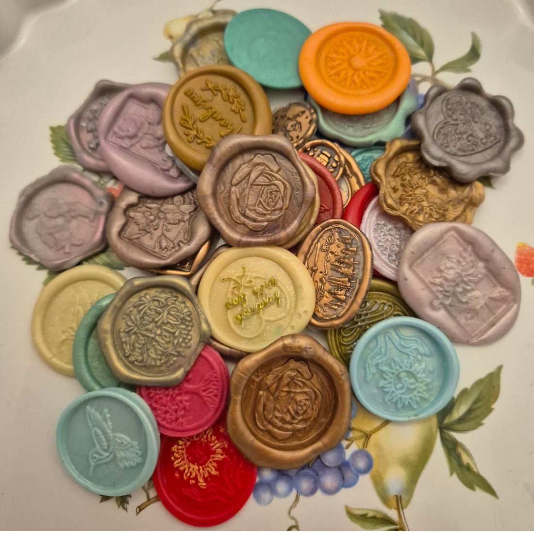 Handmade Wax Seals | Handmade With Love | Thank You | Christmas | Tree of Life | Made with Love
