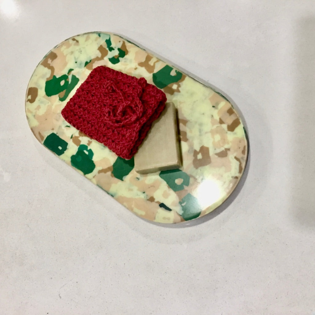 Crocheted Eco-Friendly Bathroom Collection - Soap Sock