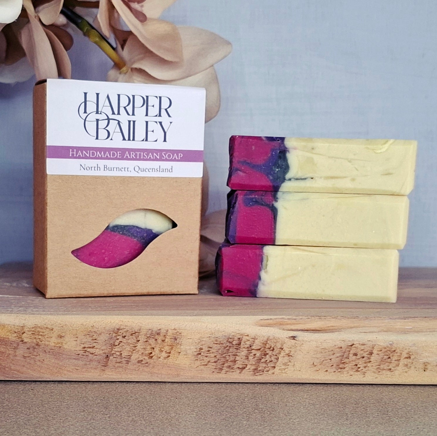 Berry Alive - Raspberry vanilla handmade soap