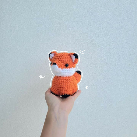 Crochet fox