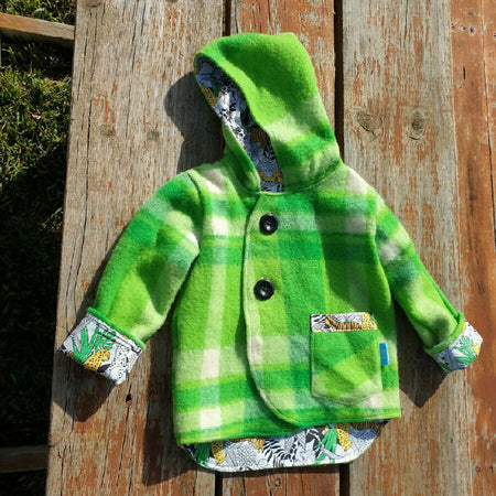 Little Wanderers Jungle Woollen Coat size 5