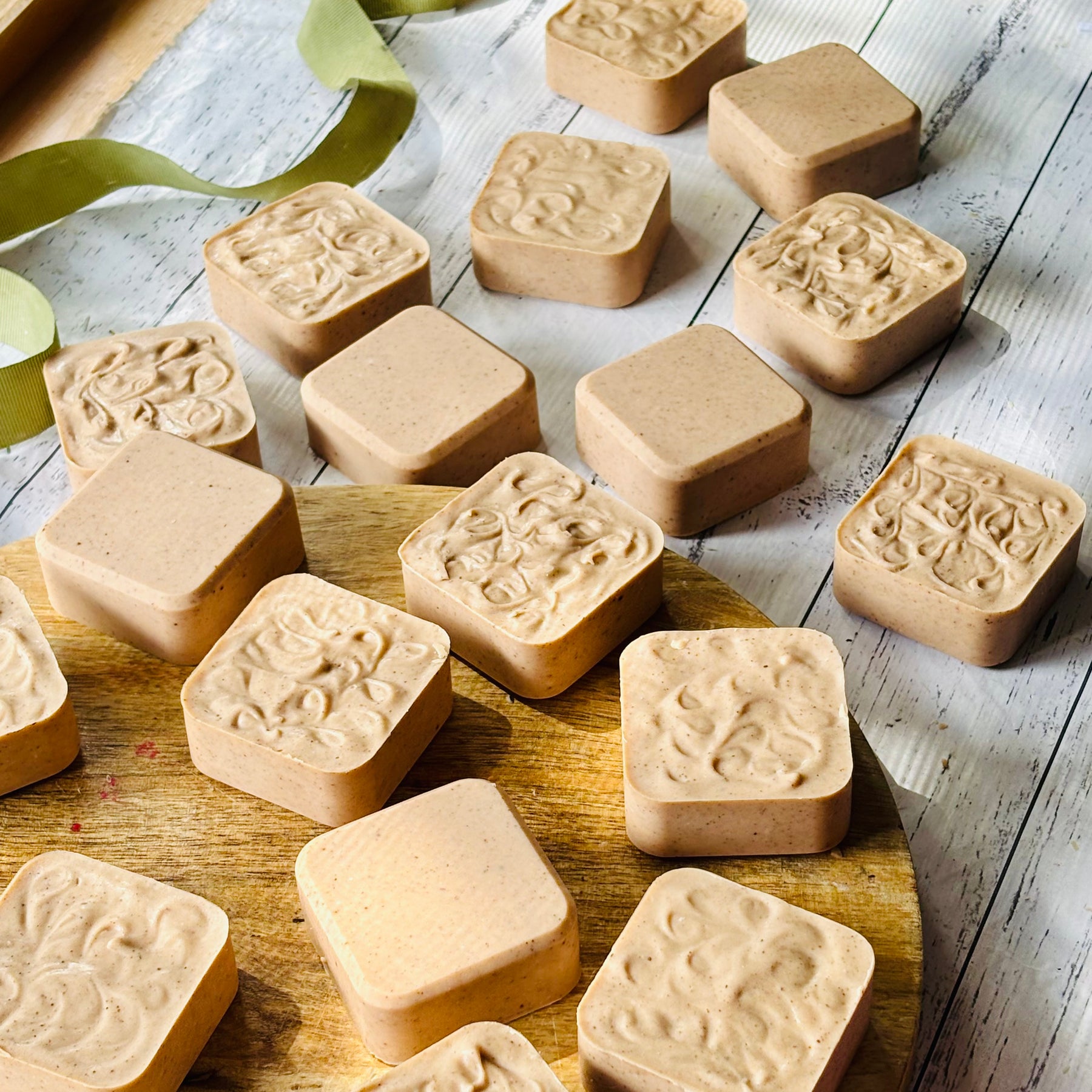 Red Clay Heel Scrub Bar | Natural Handcrafted Soap
