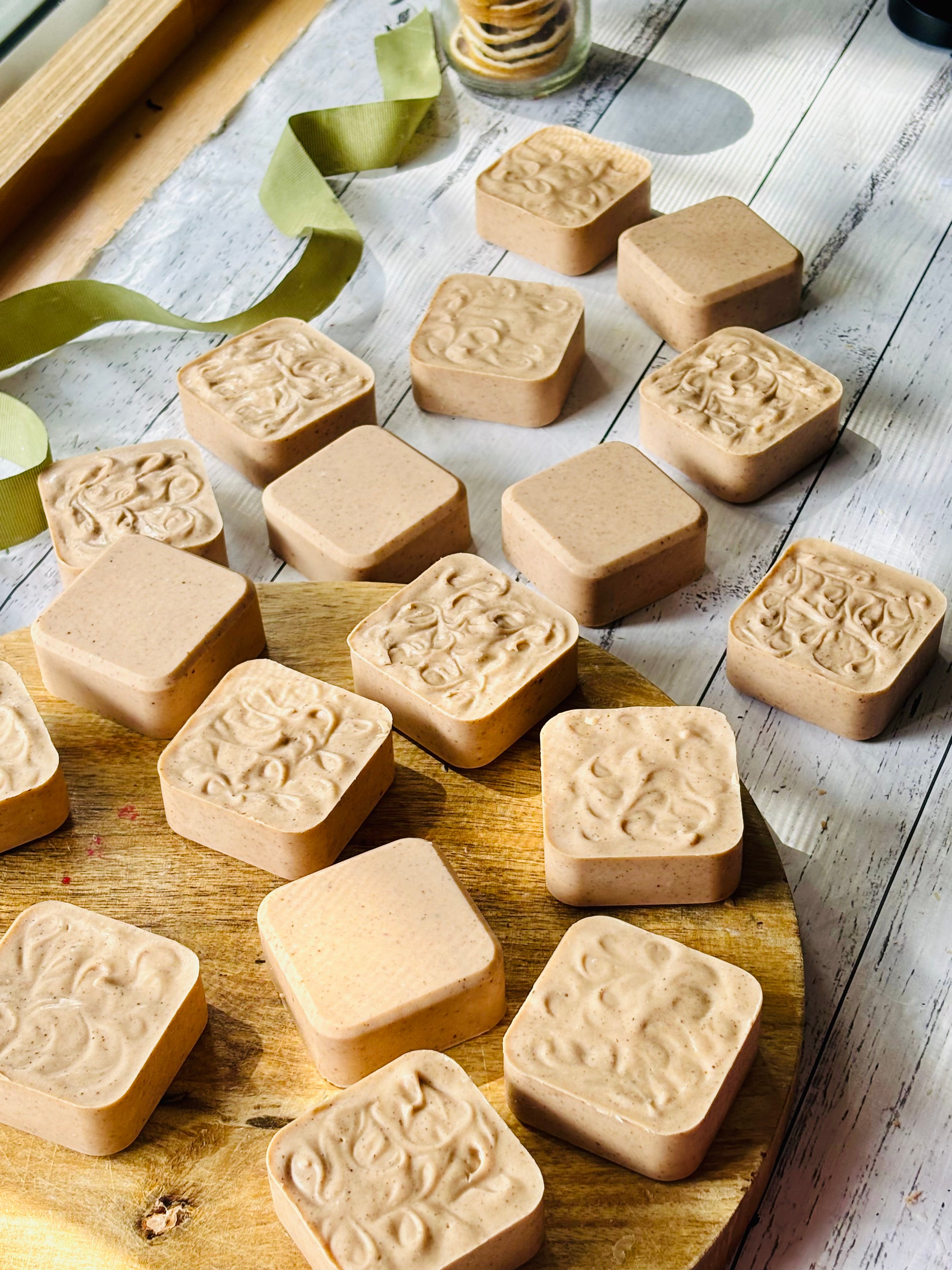 Red Clay Heel Scrub Bar | Natural Handcrafted Soap
