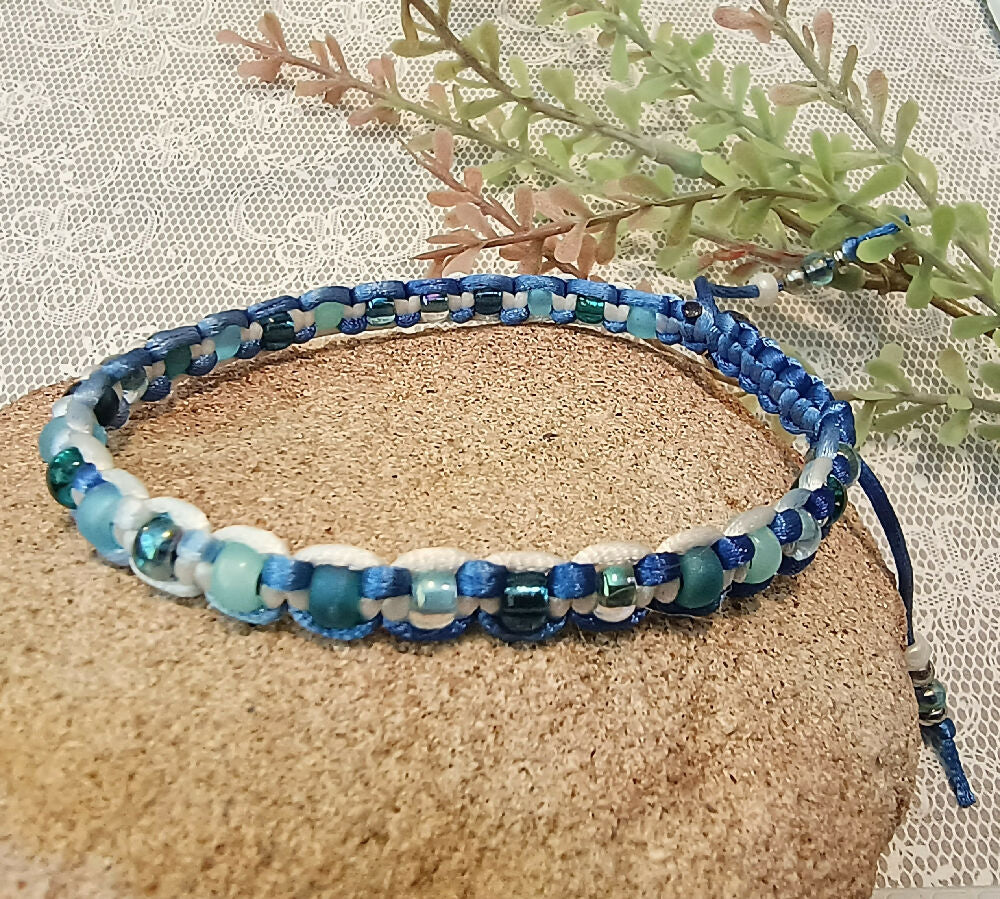Assorted Stacking Macrame Seed Bead Bangles/Bracelets