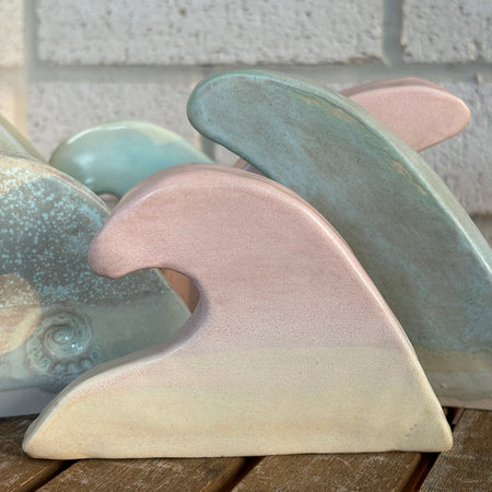 Ceramic Ocean Beach Wave - Sunset