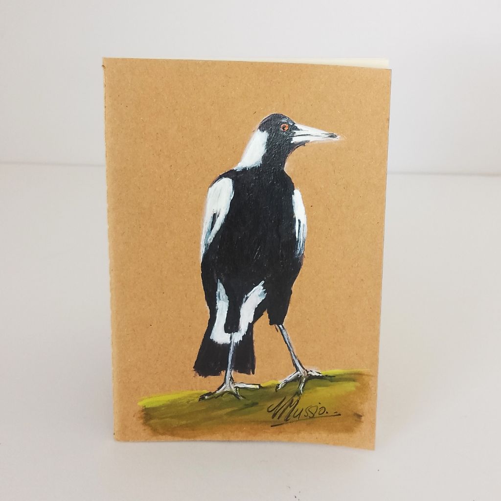 Handpainted Pocket Notebooks. Single or Set of 3. 6 Designs