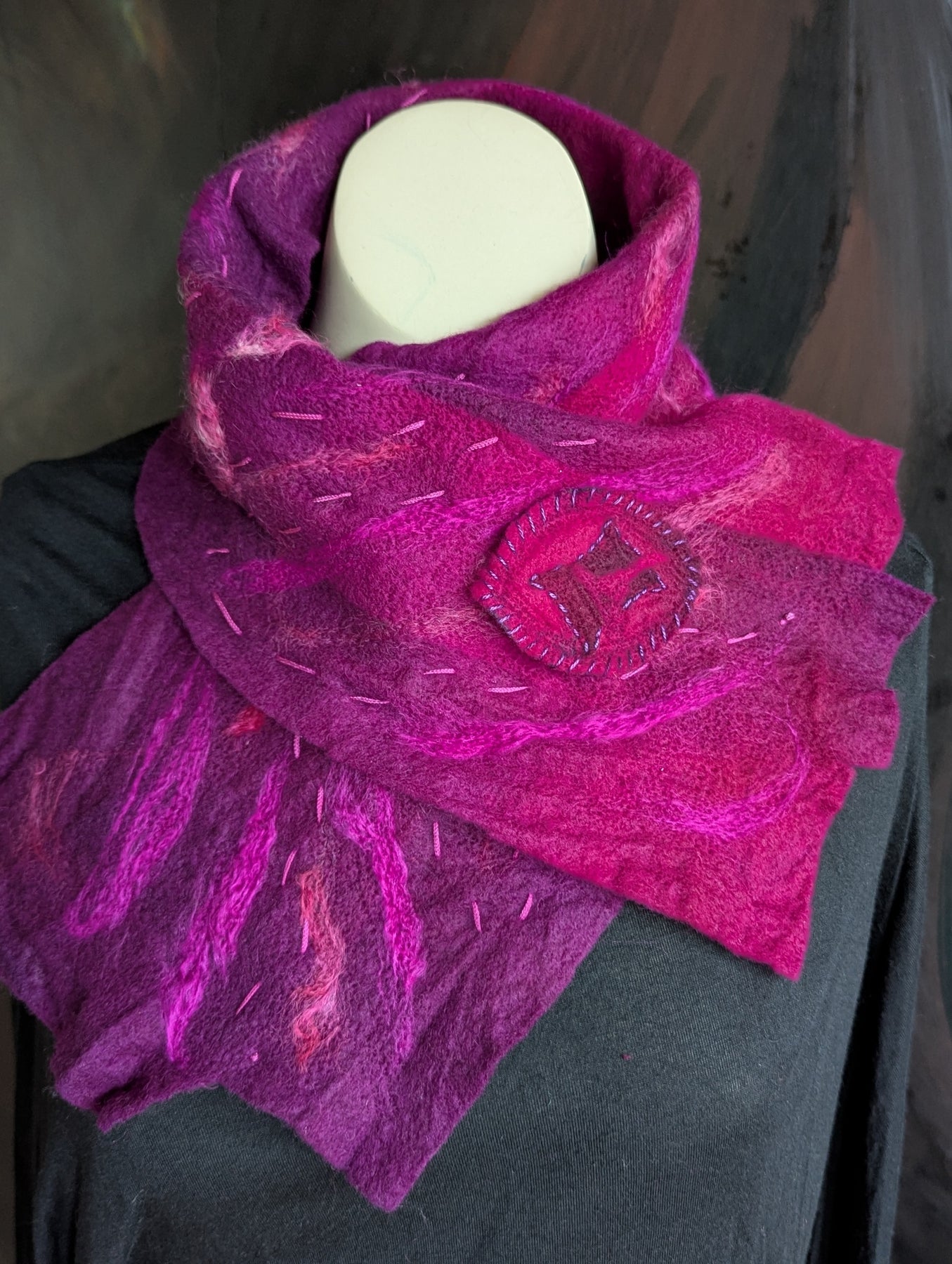 Neck Warmer - Ruby