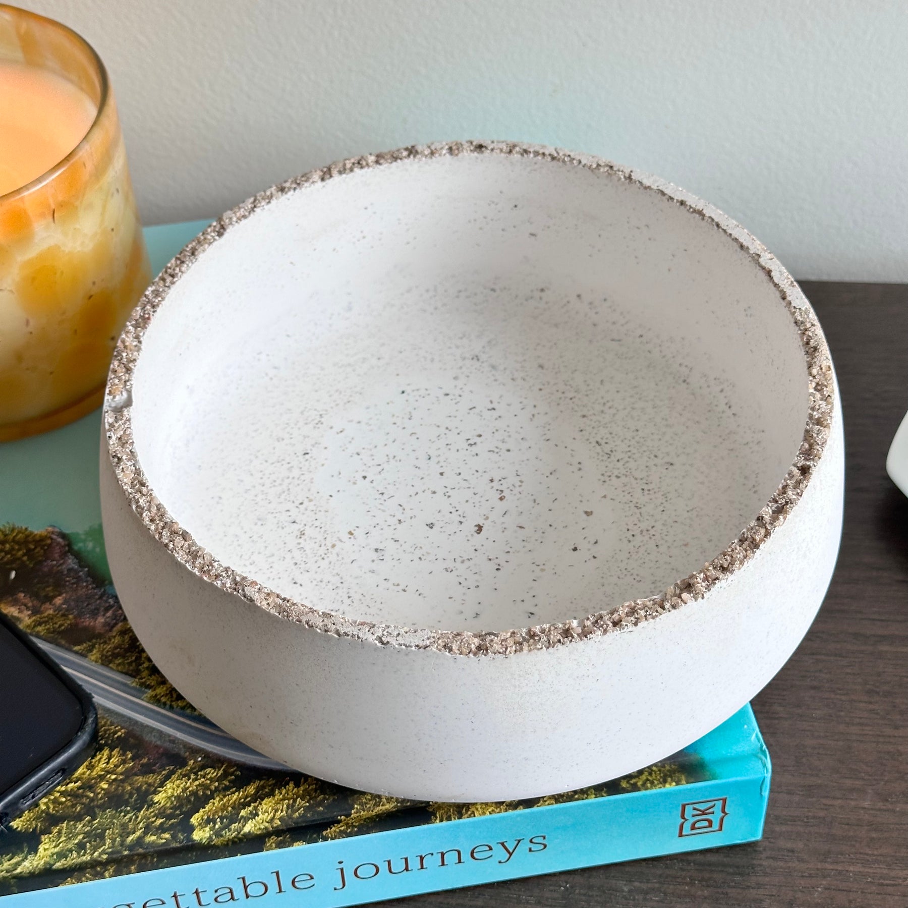 Coastal-inspired trinket trays & decorative bowl