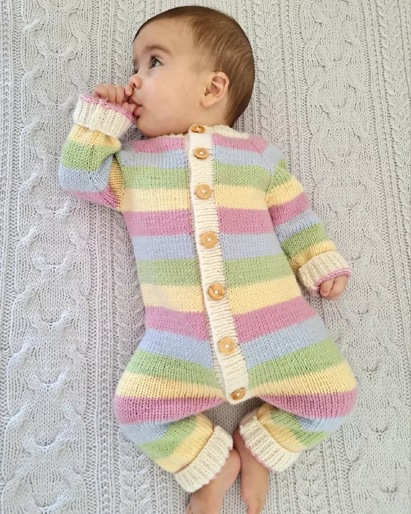 rainbow romper thumb