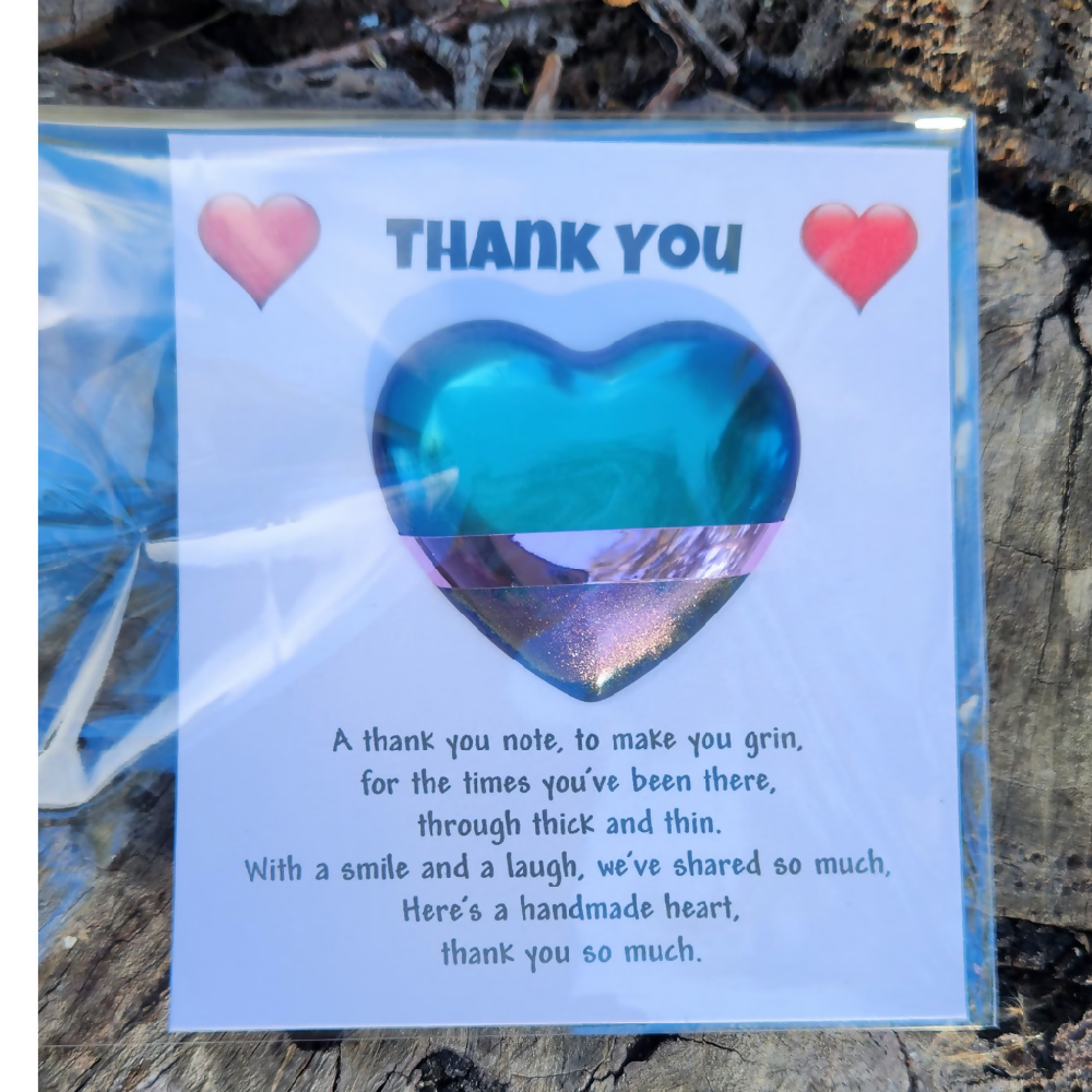 Thank You Resin Pocket Hugs: Say Thank You TODAY!