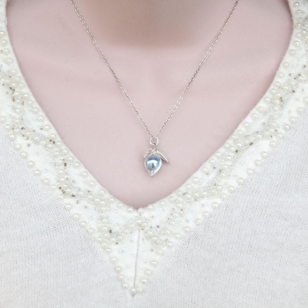 One Pea In A Pod Necklace Mum Of Baby Boy