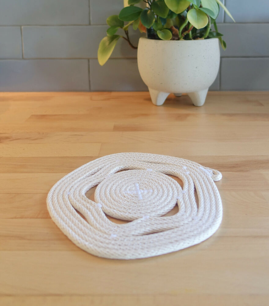 Coiled Rope trivet