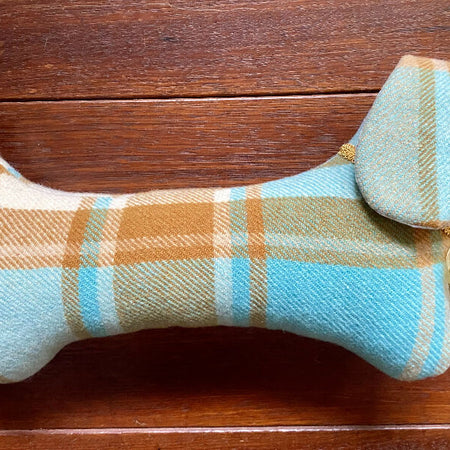 Dachshund Softie - Woollen Blanket Blues