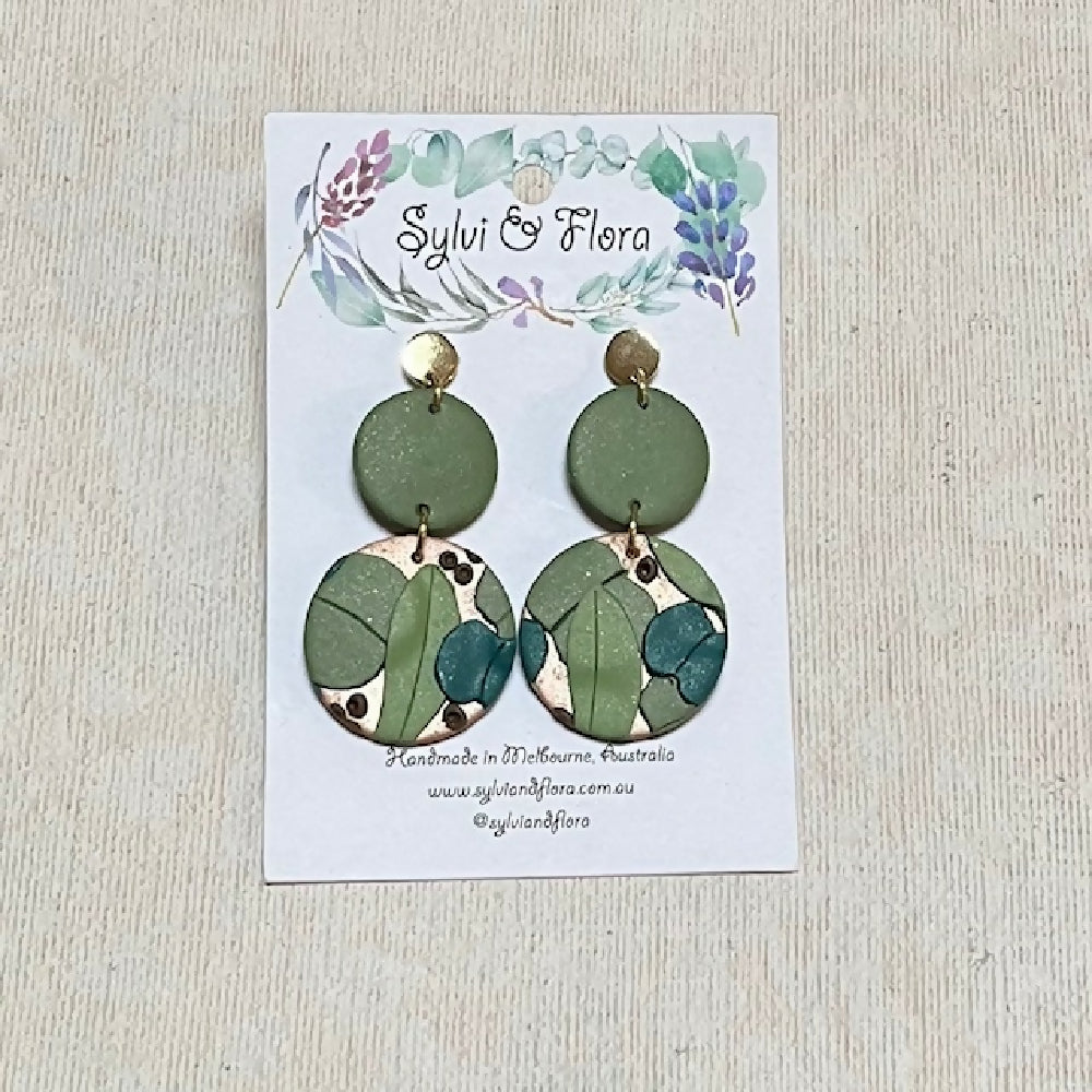 Eucalypts Selene Duo Earrings