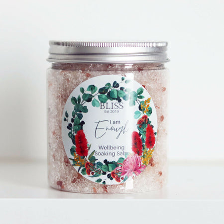 Wellbeing Soaking Salts - I am Enough