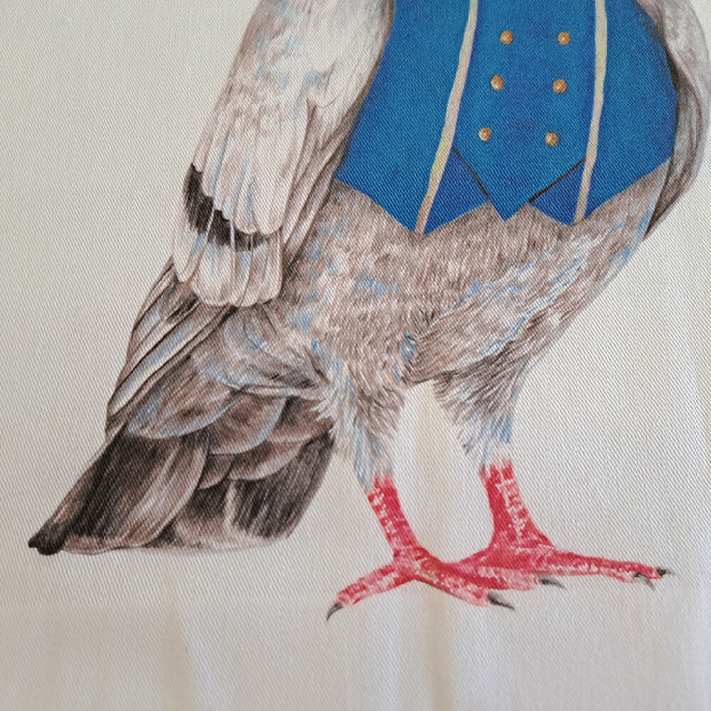 Tote Bag - Pigeon in Uniform