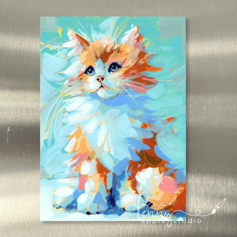 (1) Kitty Cat Fridge Magnet – Choose your favourite!