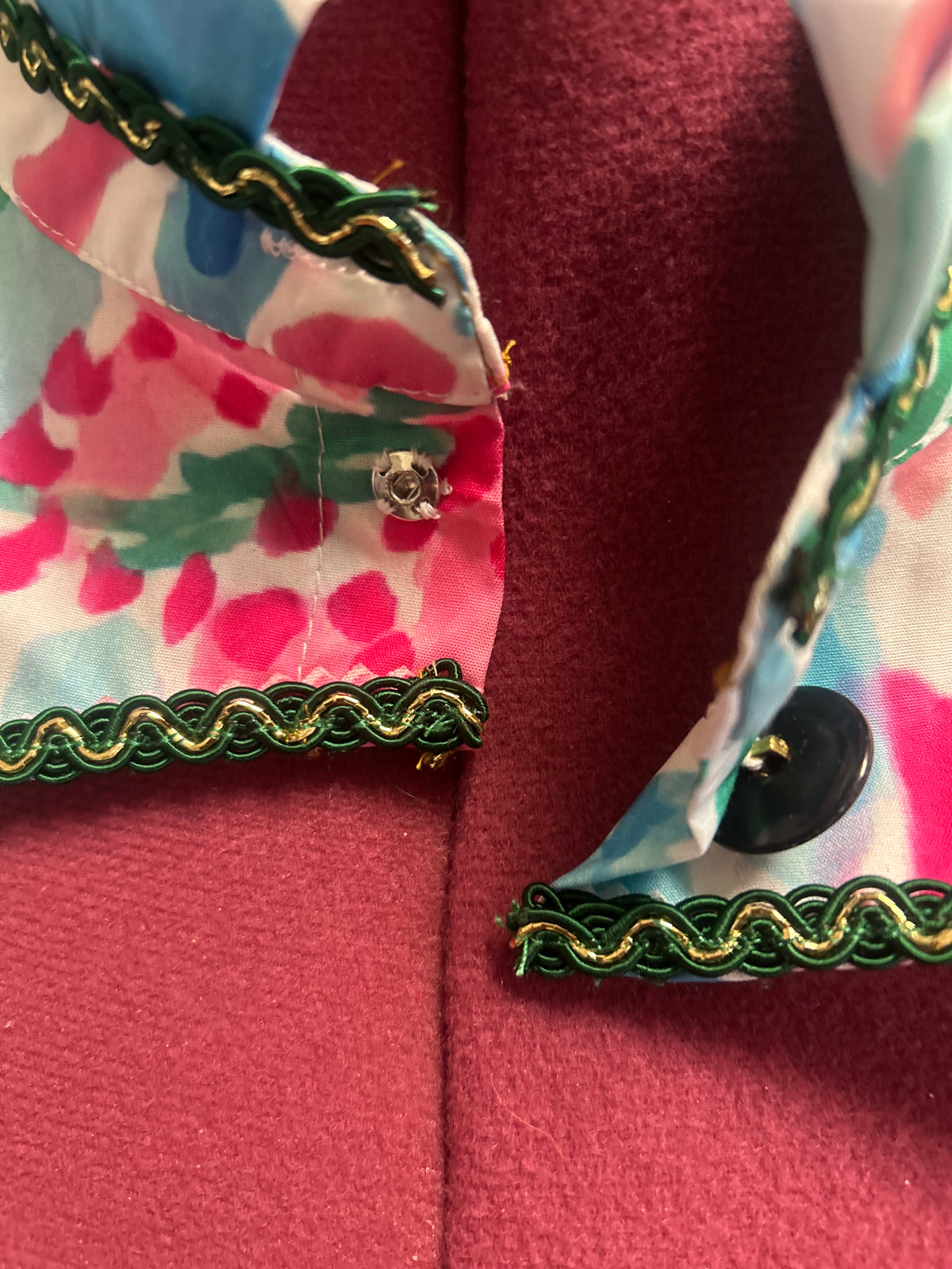 Upcycled Colourful Bolero Topper Full Sleeves