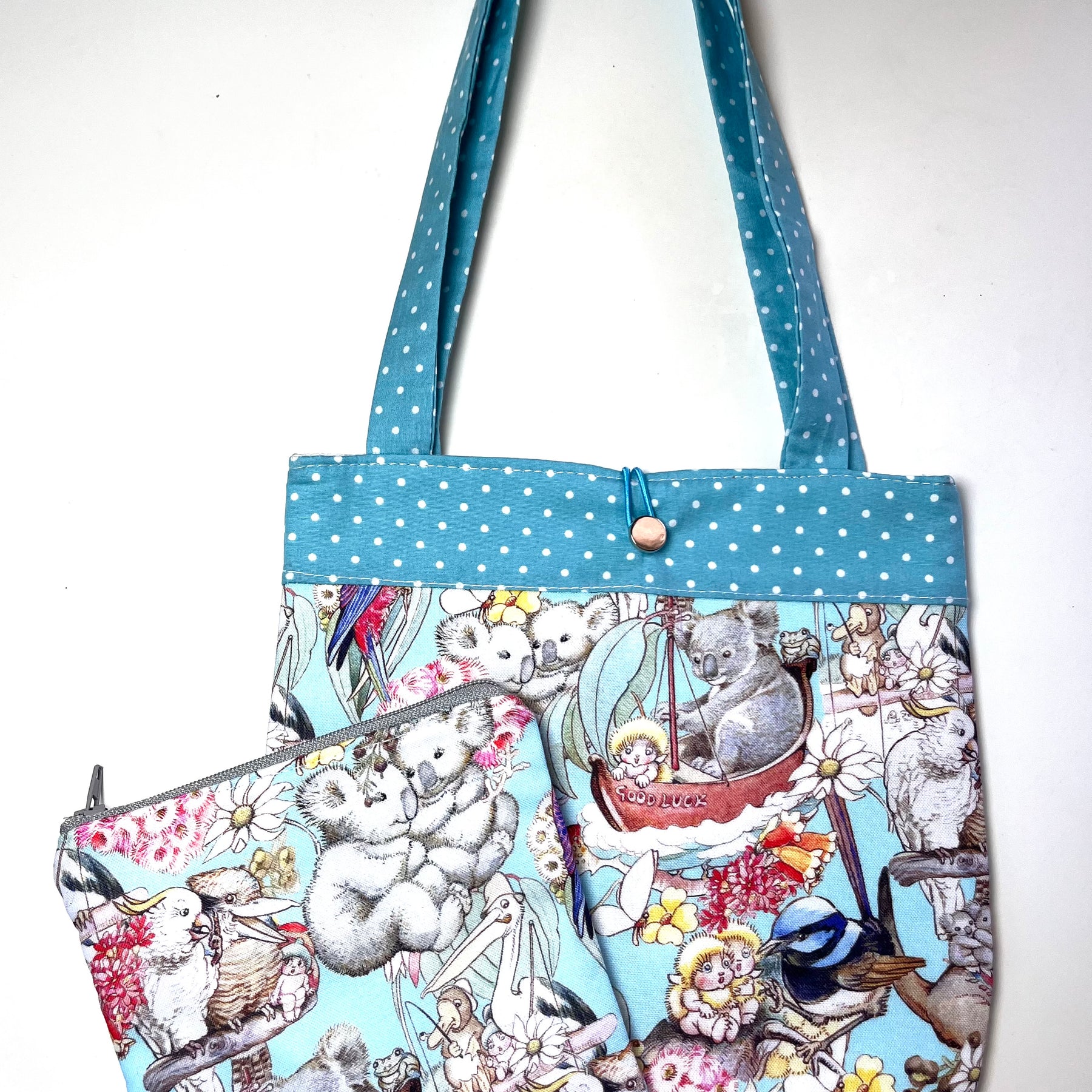 Australian animals handbag and purse