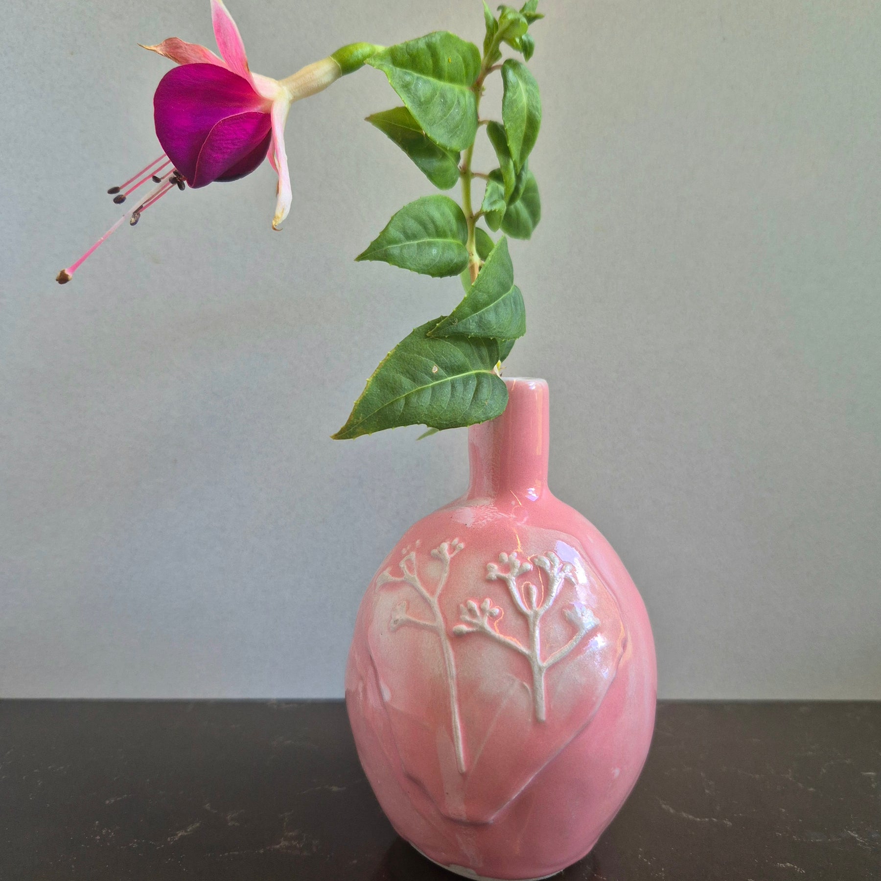Pink Bud Vase - Flower Vase