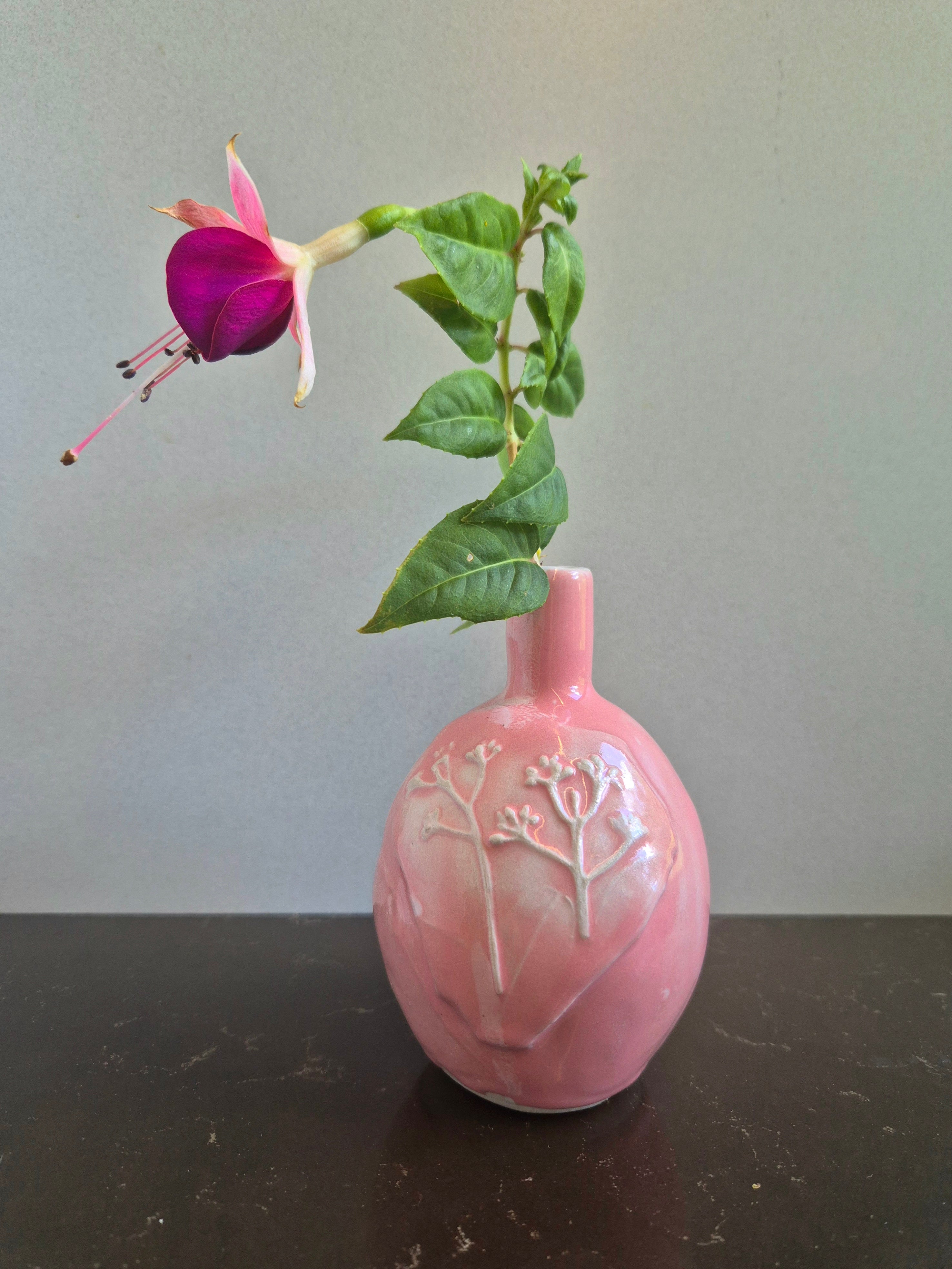 Pink Bud Vase - Flower Vase