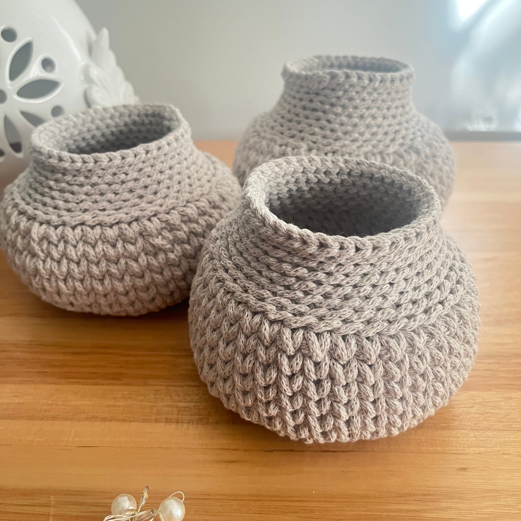 Shoreline Vessels #2 - handmade - crochet