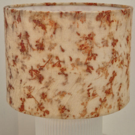 Gumnut ecoprinted wool lampshade