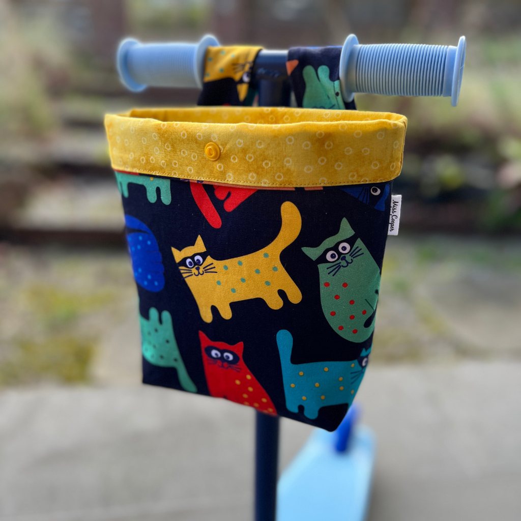 Scooter / Bike Handle Bar Bag – Cat Burglar
