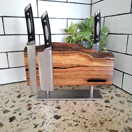 Handmade Australain Magnetic Knife Block