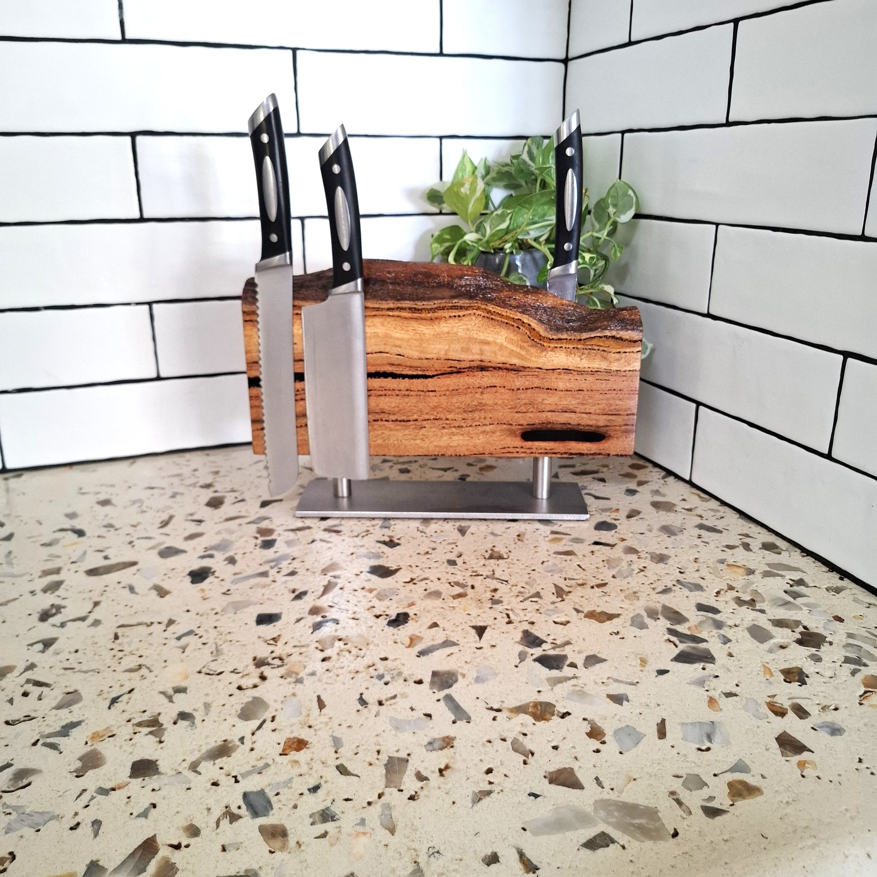 Handmade Australain Magnetic Knife Block