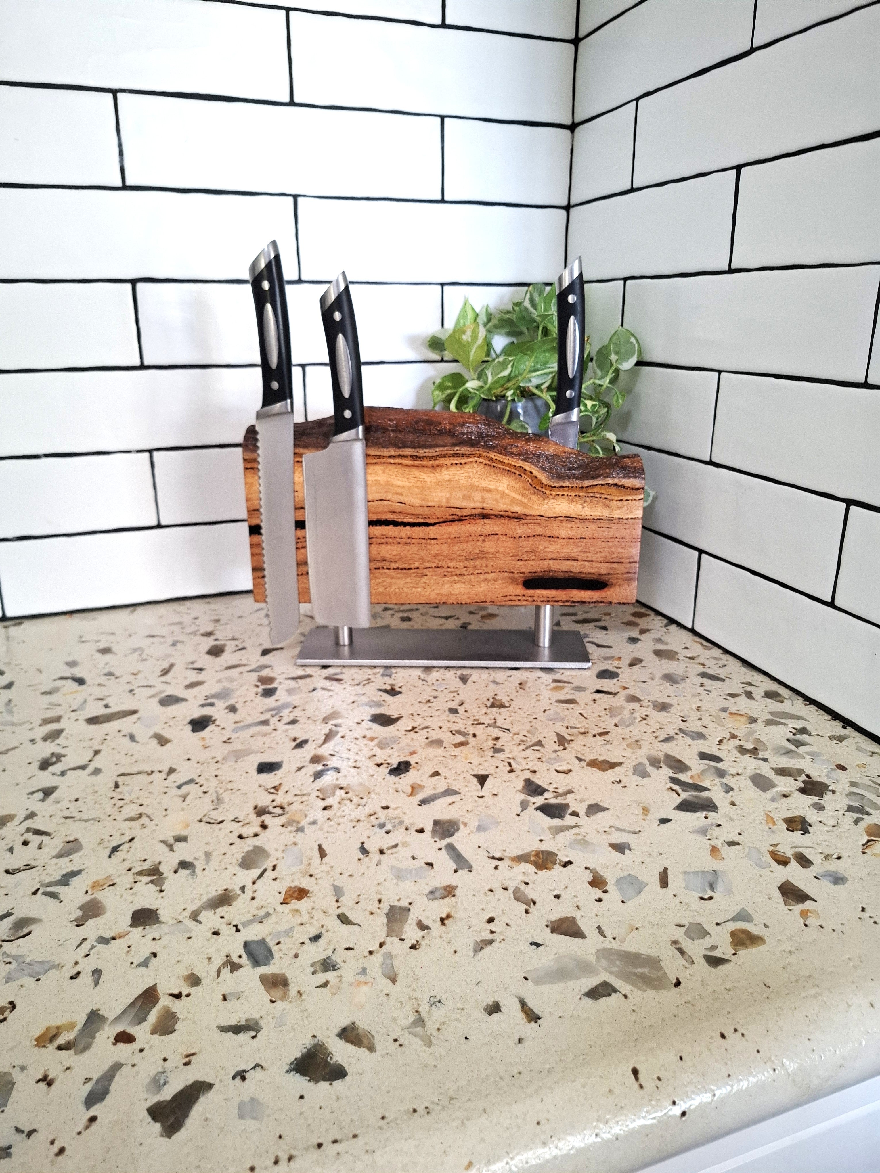 Handmade Australain Magnetic Knife Block