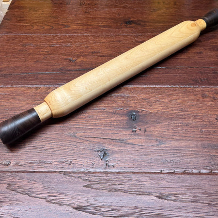 Maple and Walnut Rolling Pin