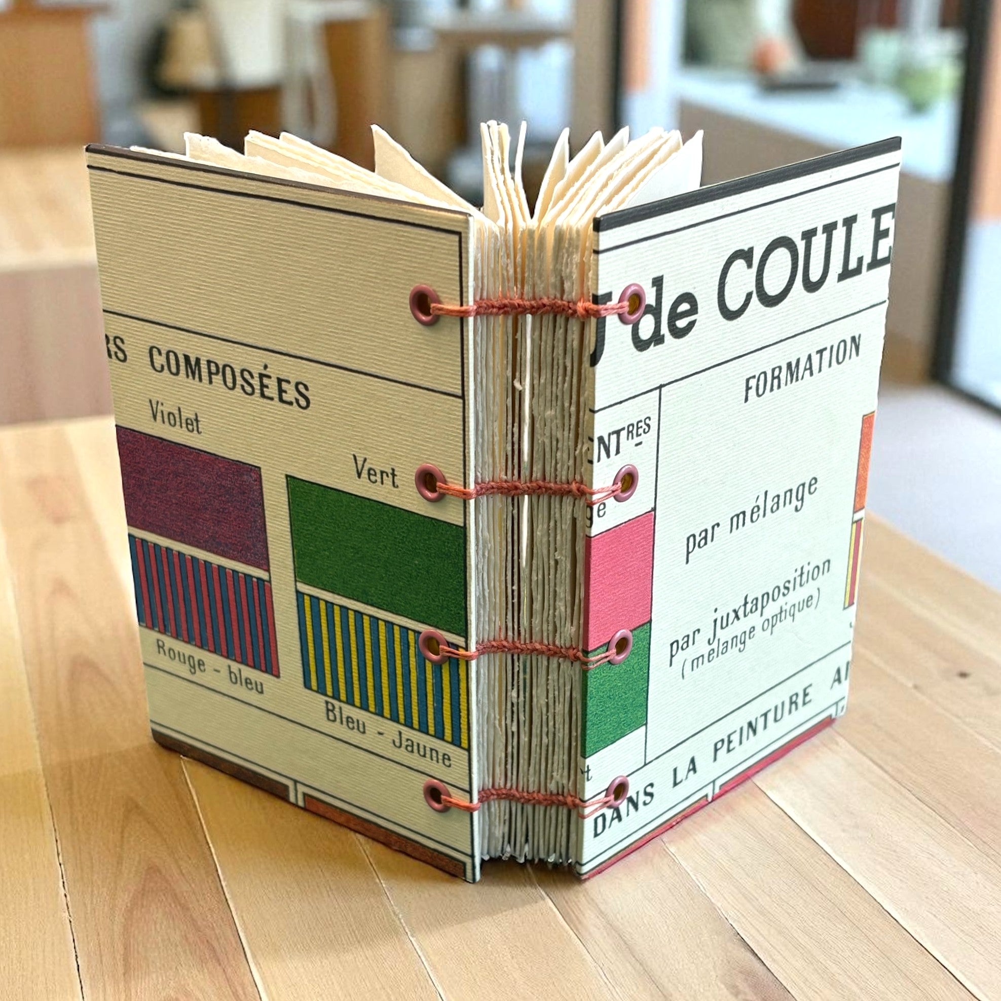 Mini Watercolour Sketchbook, Lay Flat Travel Size