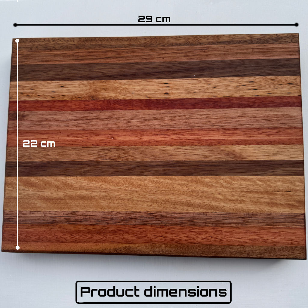 Small Chopping Board | 29 cm long | Australian hardwoods
