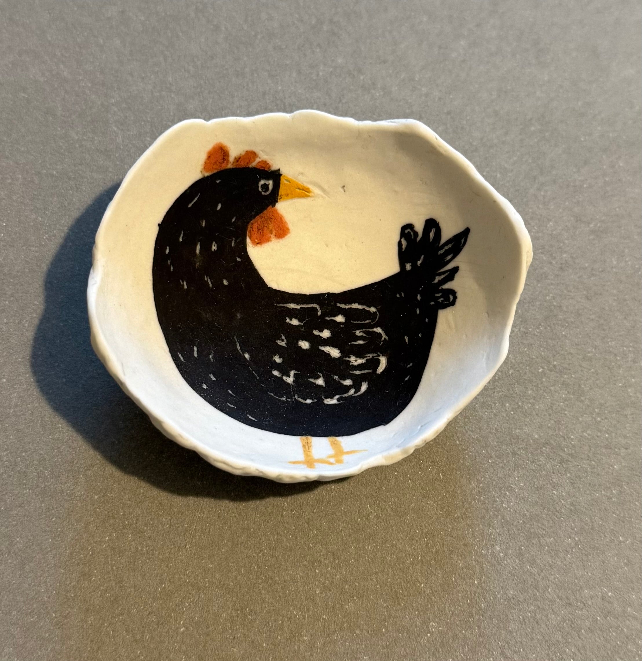 Porcelain ring dish