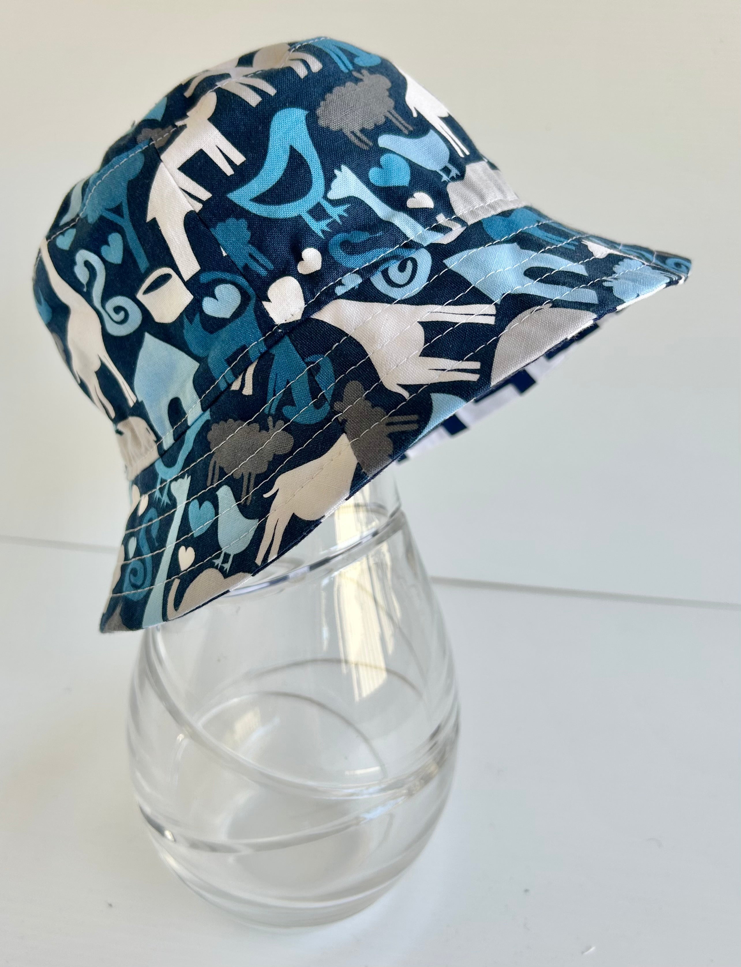 Ready to post- Extra small size regular brim hats- reduced price