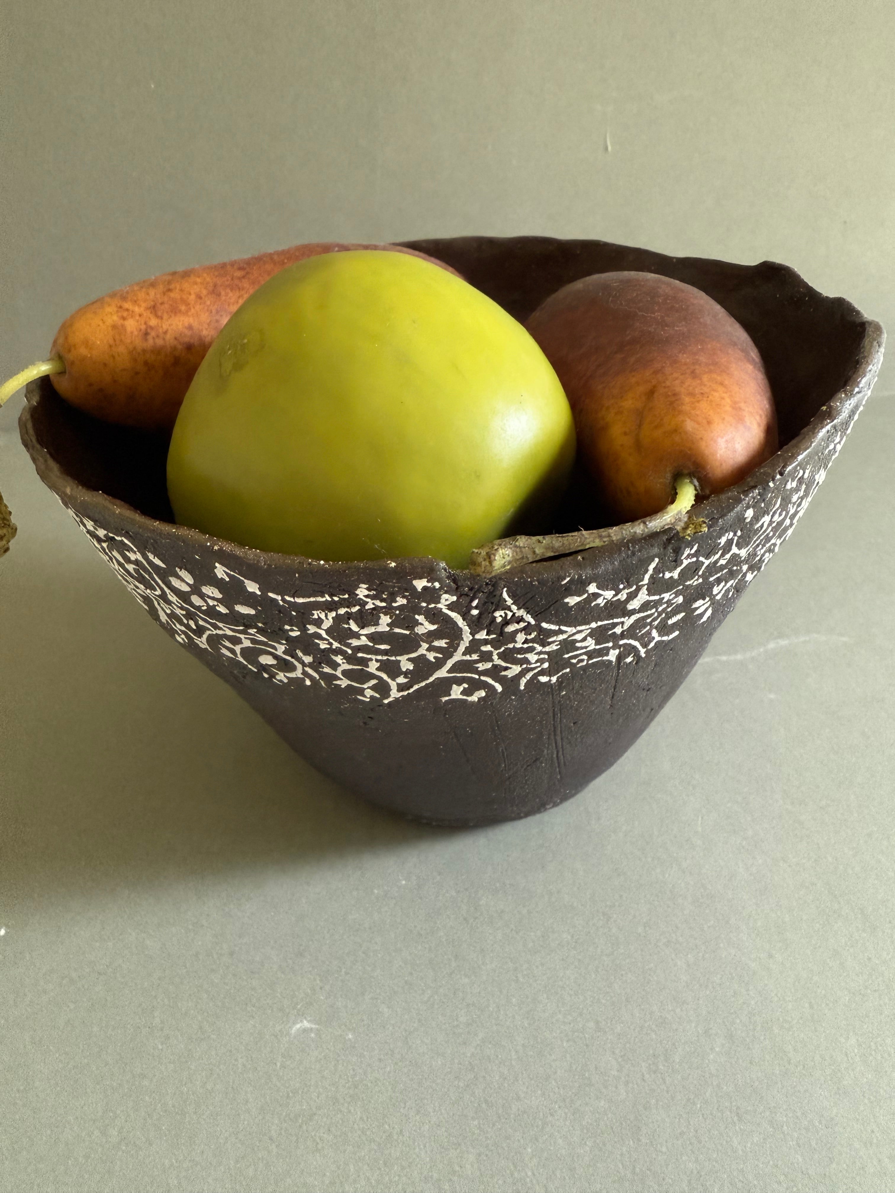 Rustic fruit bowl