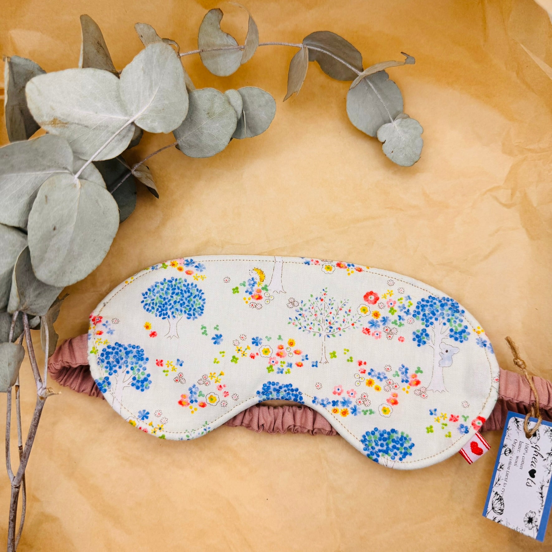 Handmade Eye Masks – Soft Sleep Masks for Rest & Relaxation - Many Colours to pick from