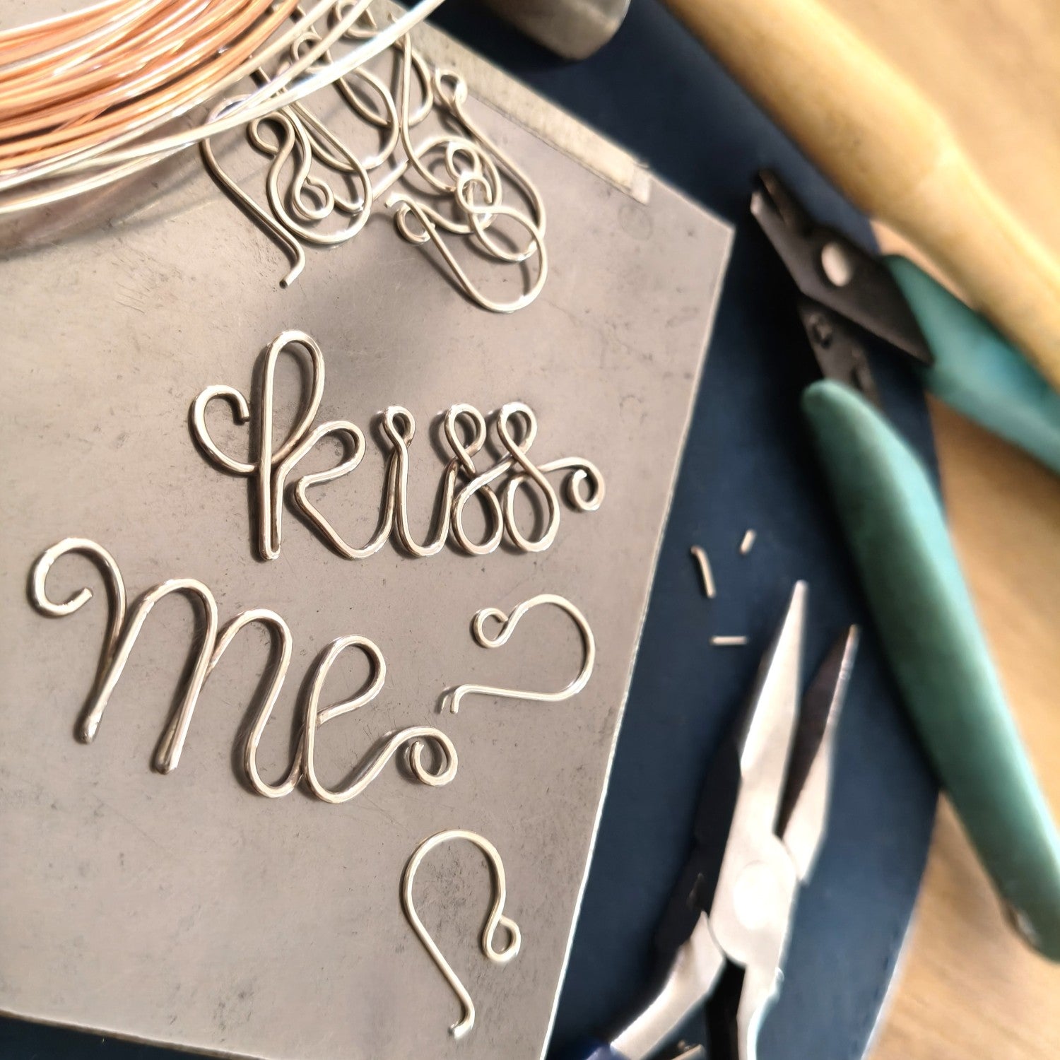 Custom Curse-ive Word Earrings - YOU CHOOSE!