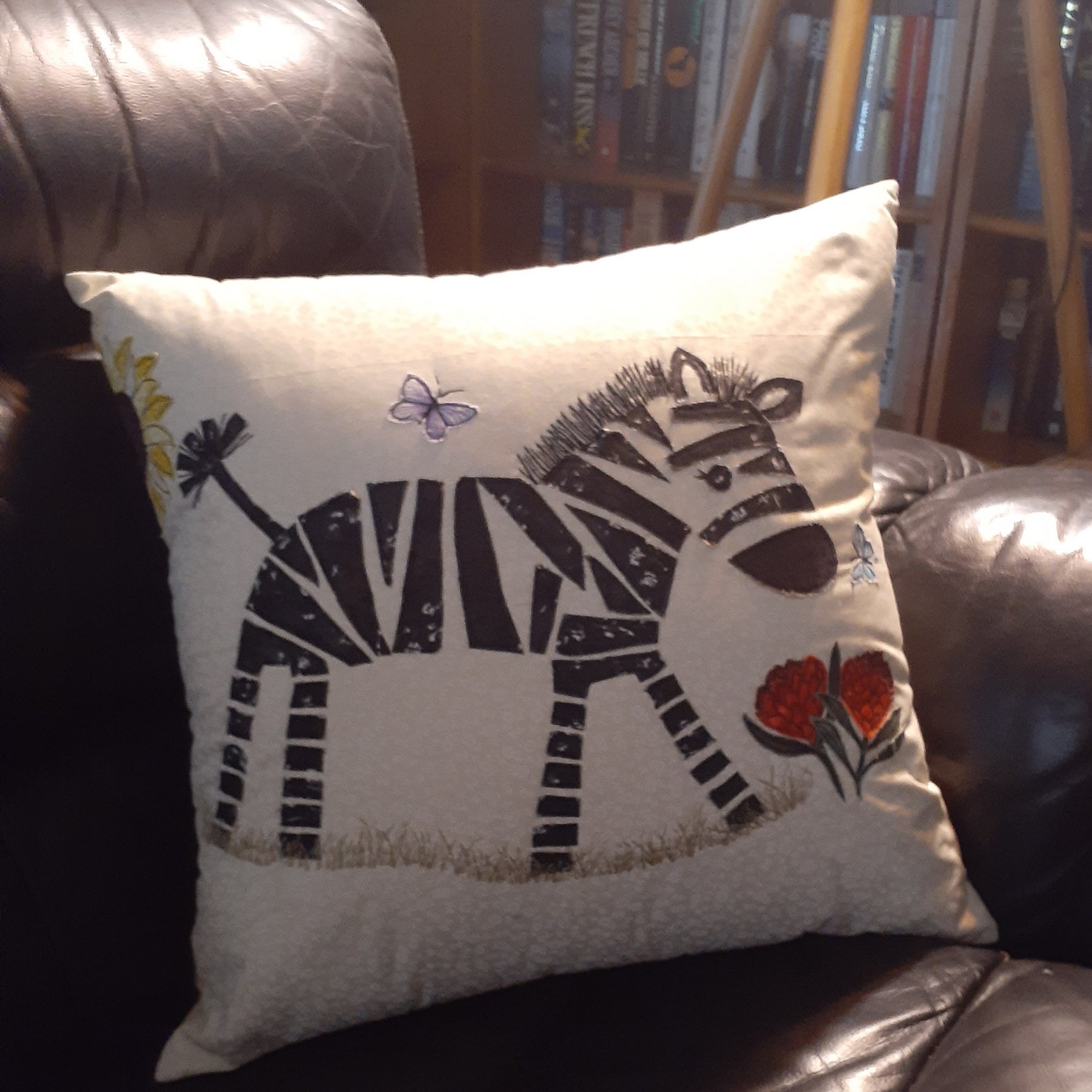 Zoe Zebra Cushion Cover