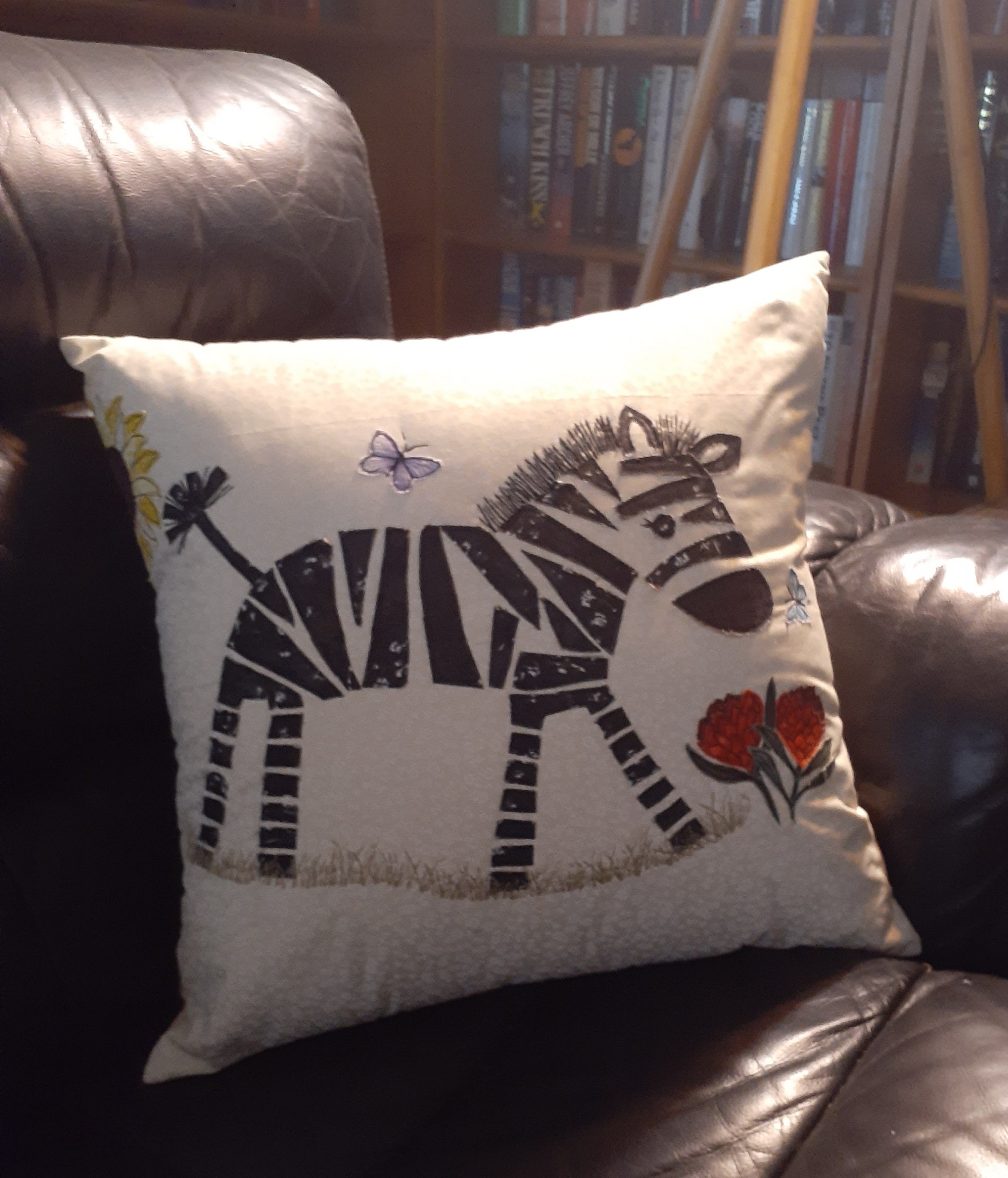 Zoe Zebra Cushion Cover