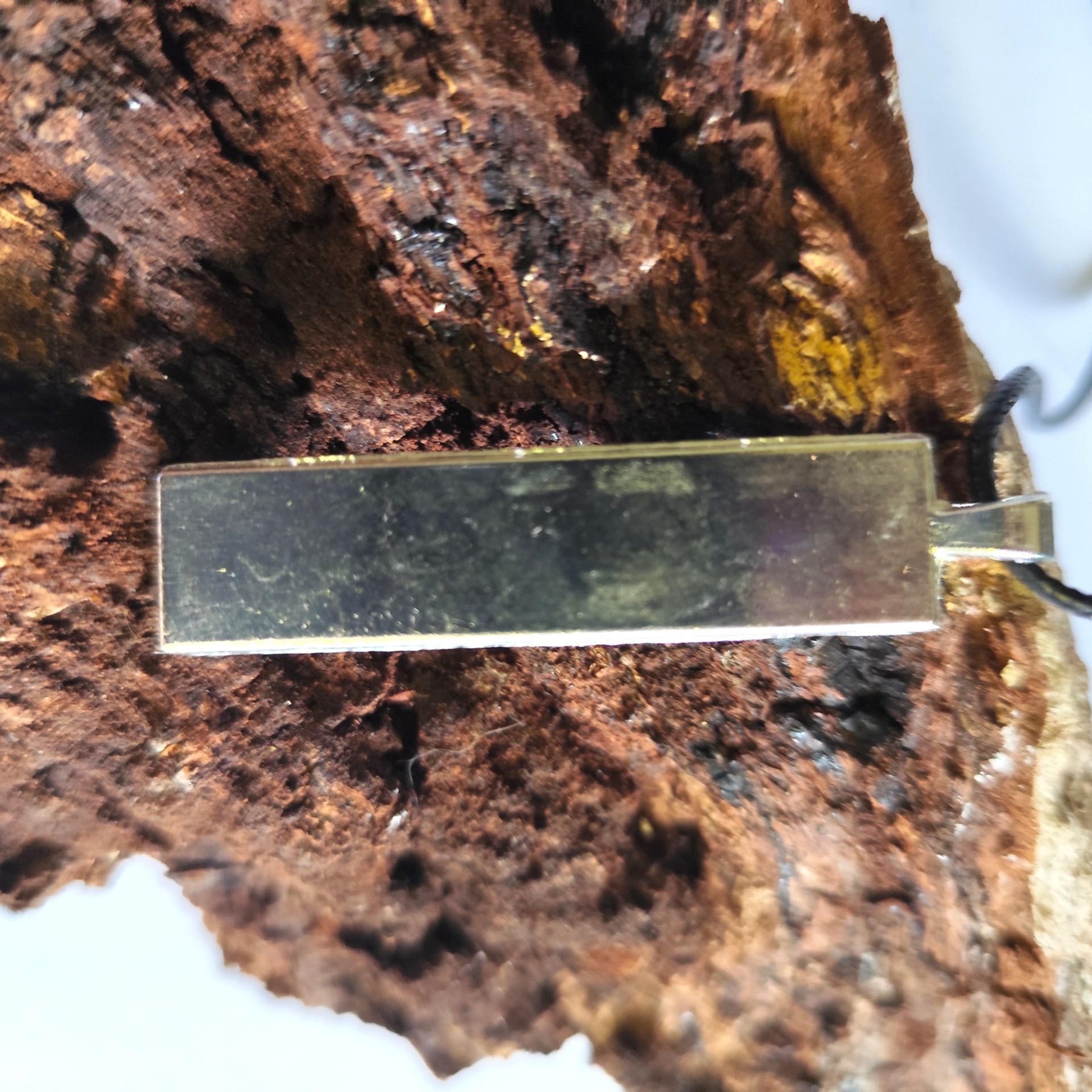 Teal Alcohol Ink Pendant Necklace – Wearable Art