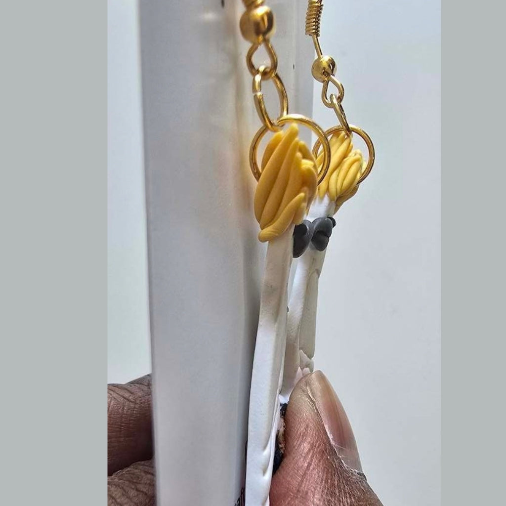 Australian Cockatoo Earrings