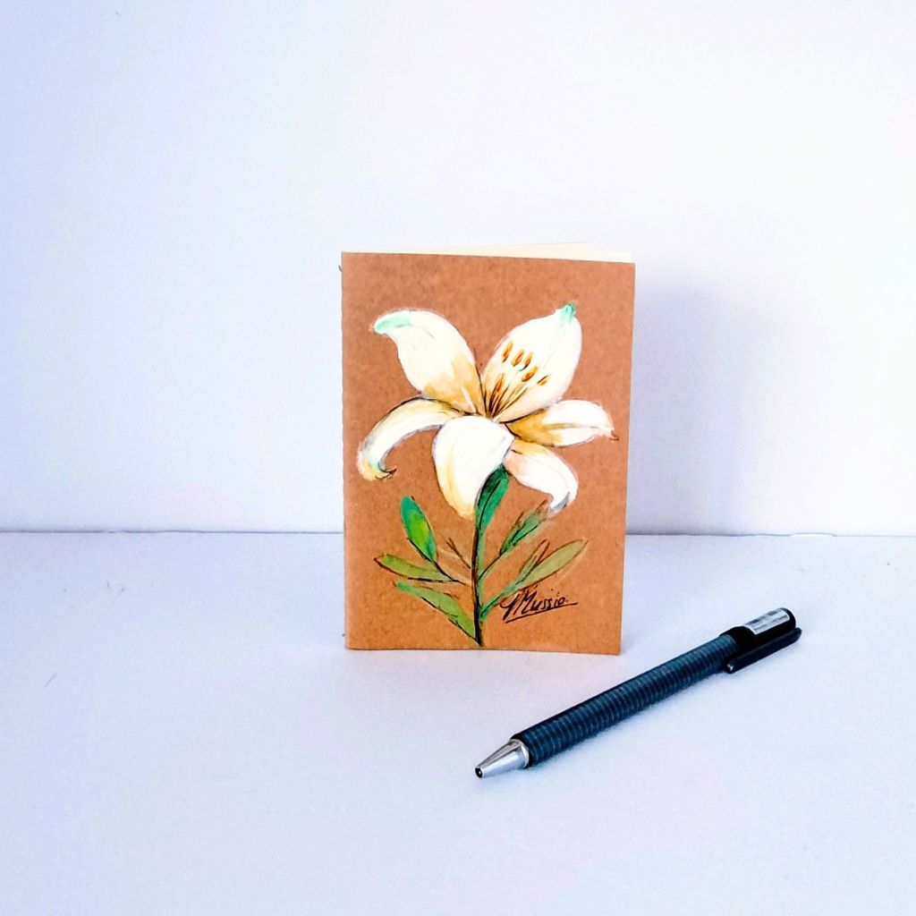 Handpainted Pocket Notebooks. Single or Set of 3. Bird and Animal designs