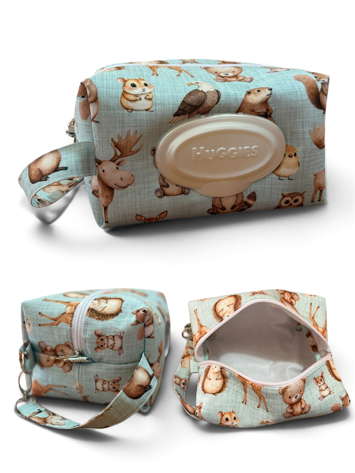 Woodland Baby Wipes & Nappy Bag
