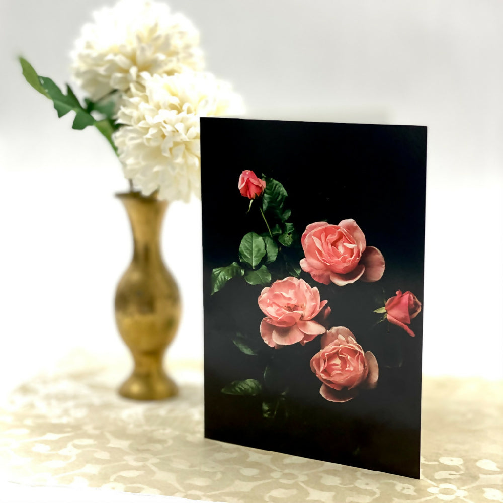 rose birthday card