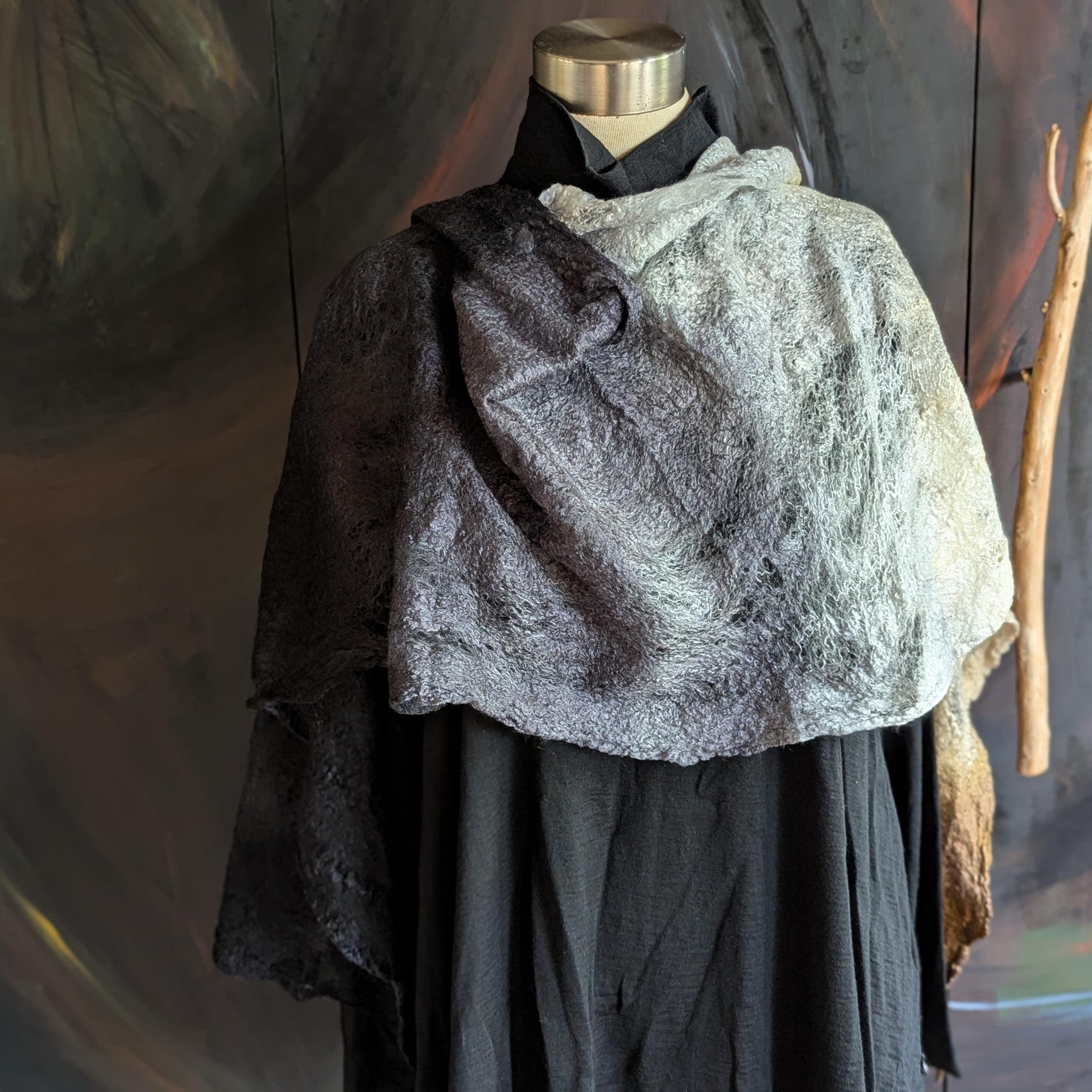 Cobweb Shawl-Stone Haven