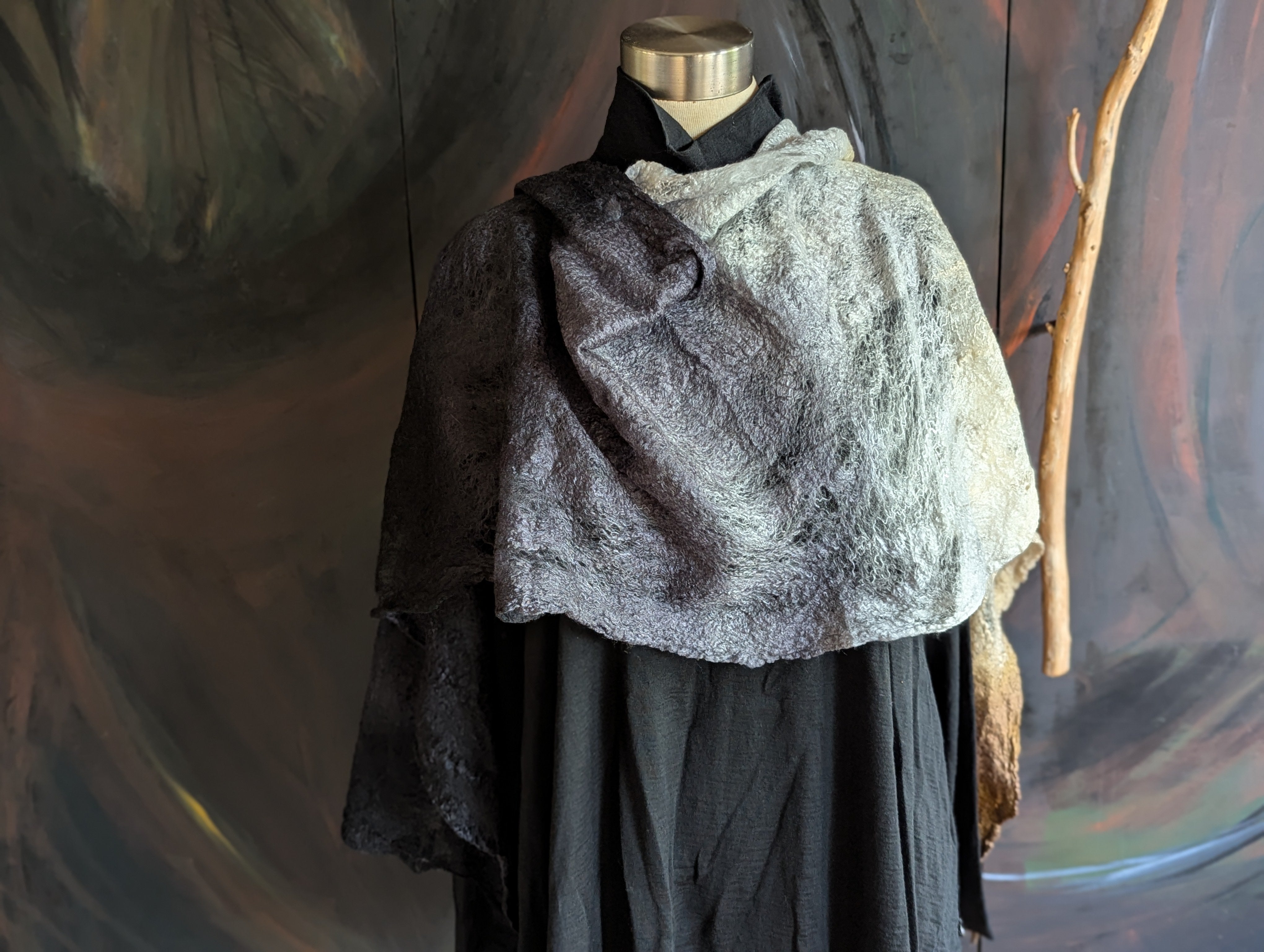 Cobweb Shawl-Stone Haven