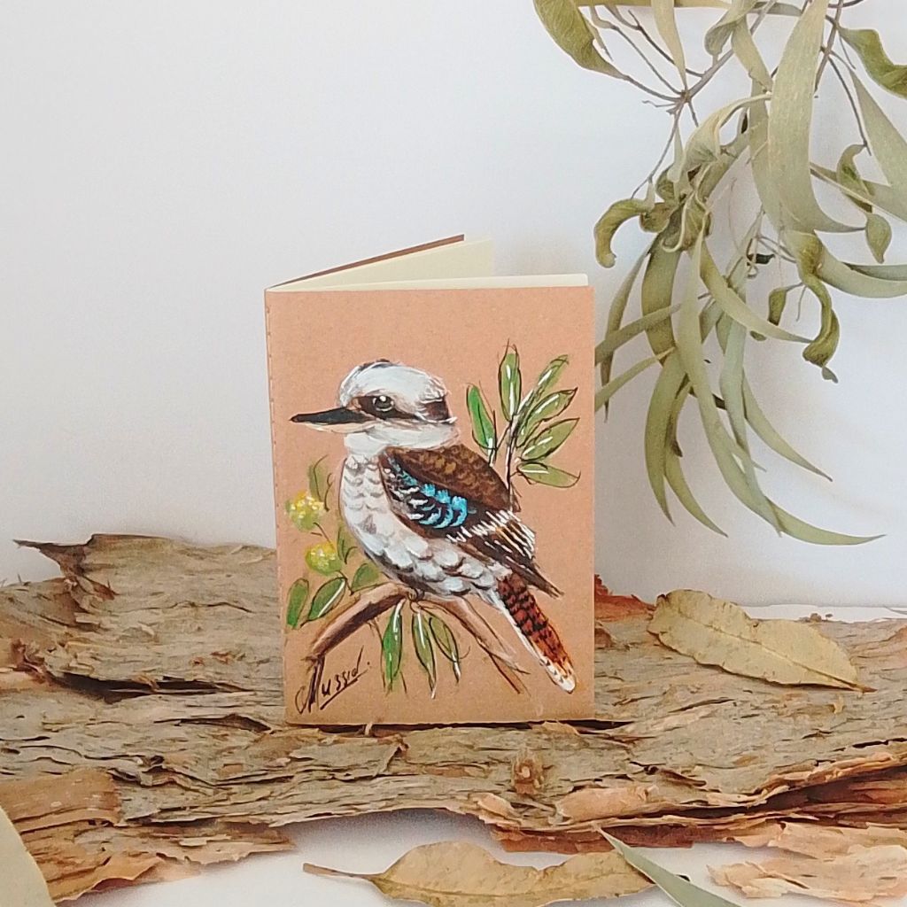 Kookaburra Handpainted Pocket Notebooks