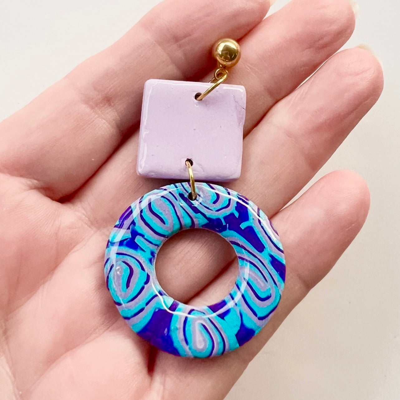Amber~Polymer Clay/Resin